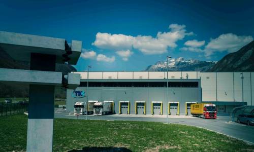 Novogradnja visokoregalnega skladišča TKK v Srpenici