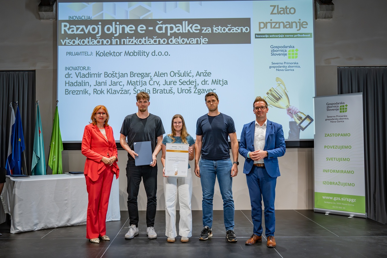 Dvojna e-črpalka za visokotlačno in nizkotlačno delovanje